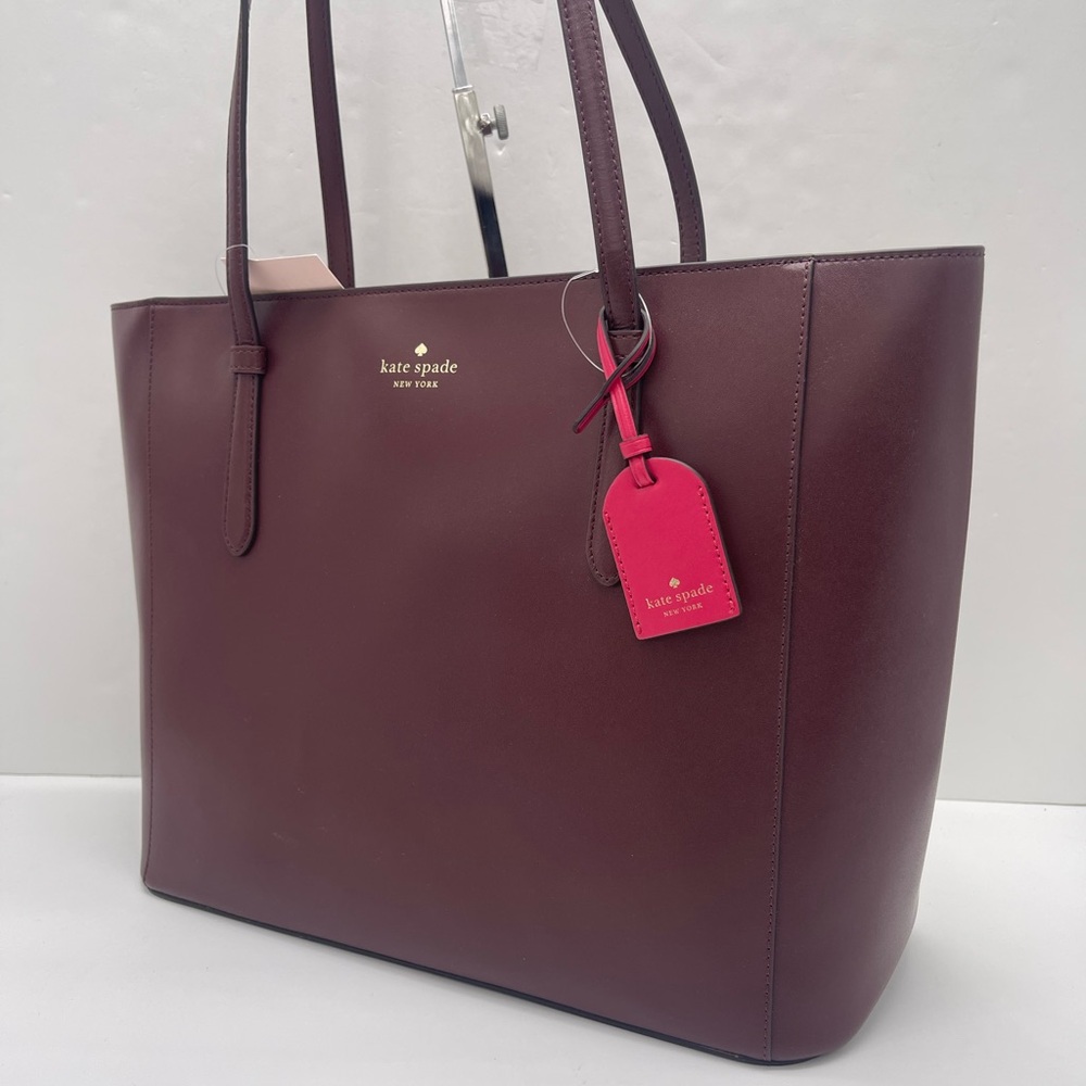 Kate Spade New York SCHUYLER MEDIUM TOTE Shoulder Bag 
Cherrywood 
NWT - Picture 5 of 16
